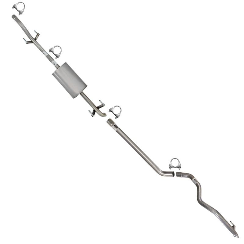 2010-2012 Mercedes-Benz Sprinter 2500 3.0L 144″ WB Stainless Steel Exhaust Muffler and Tail Pipe Kit