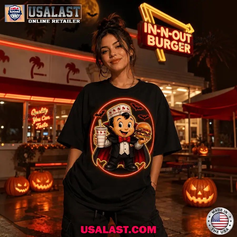 In-N-Out Burger Quick Bite Spooky Night Halloween 2026 T-Shirt