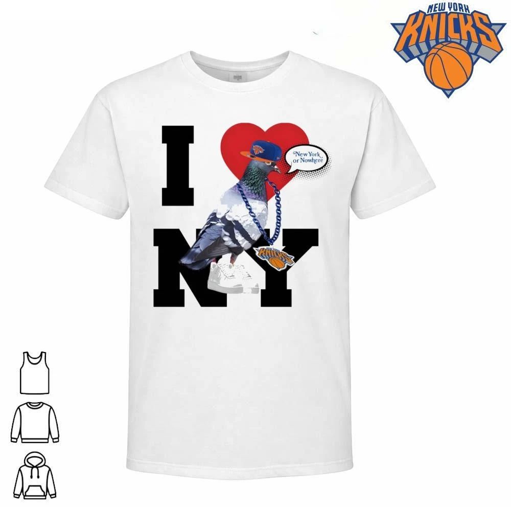 I Love NY Pigeon Streetwear Culture New York Basketball Fan NBA Finals 2026 Shirt