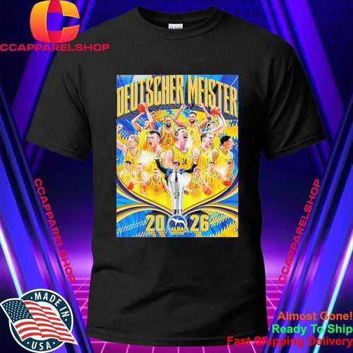 Alba Berlin Are Your 2025-26 Basketball Bundesliga Champions Shirt