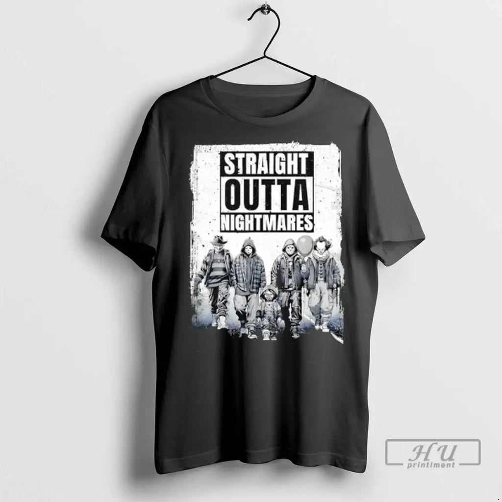 Trending Straight Outta Nightmares Horror Halloween T Shirts