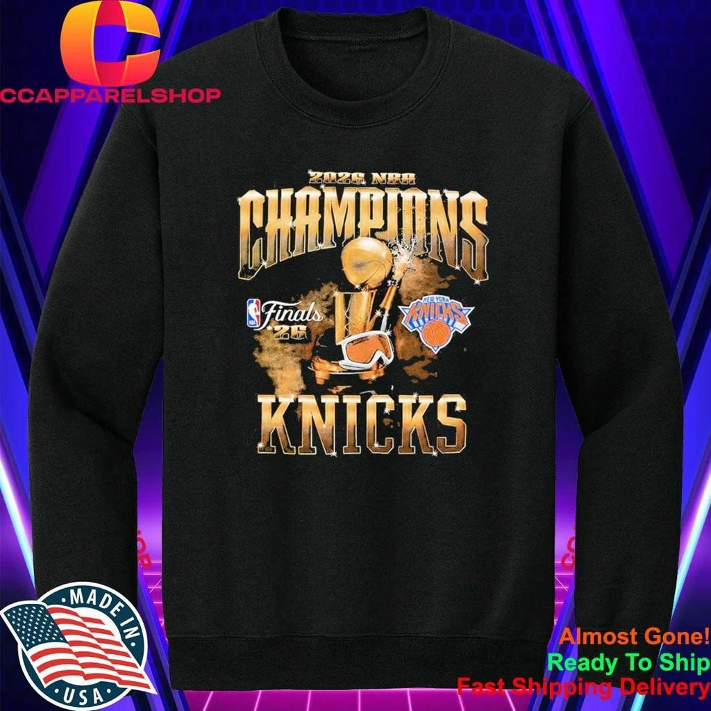 Knicks Mitchell And Ness 2026 NBA Finals Champions Shirt