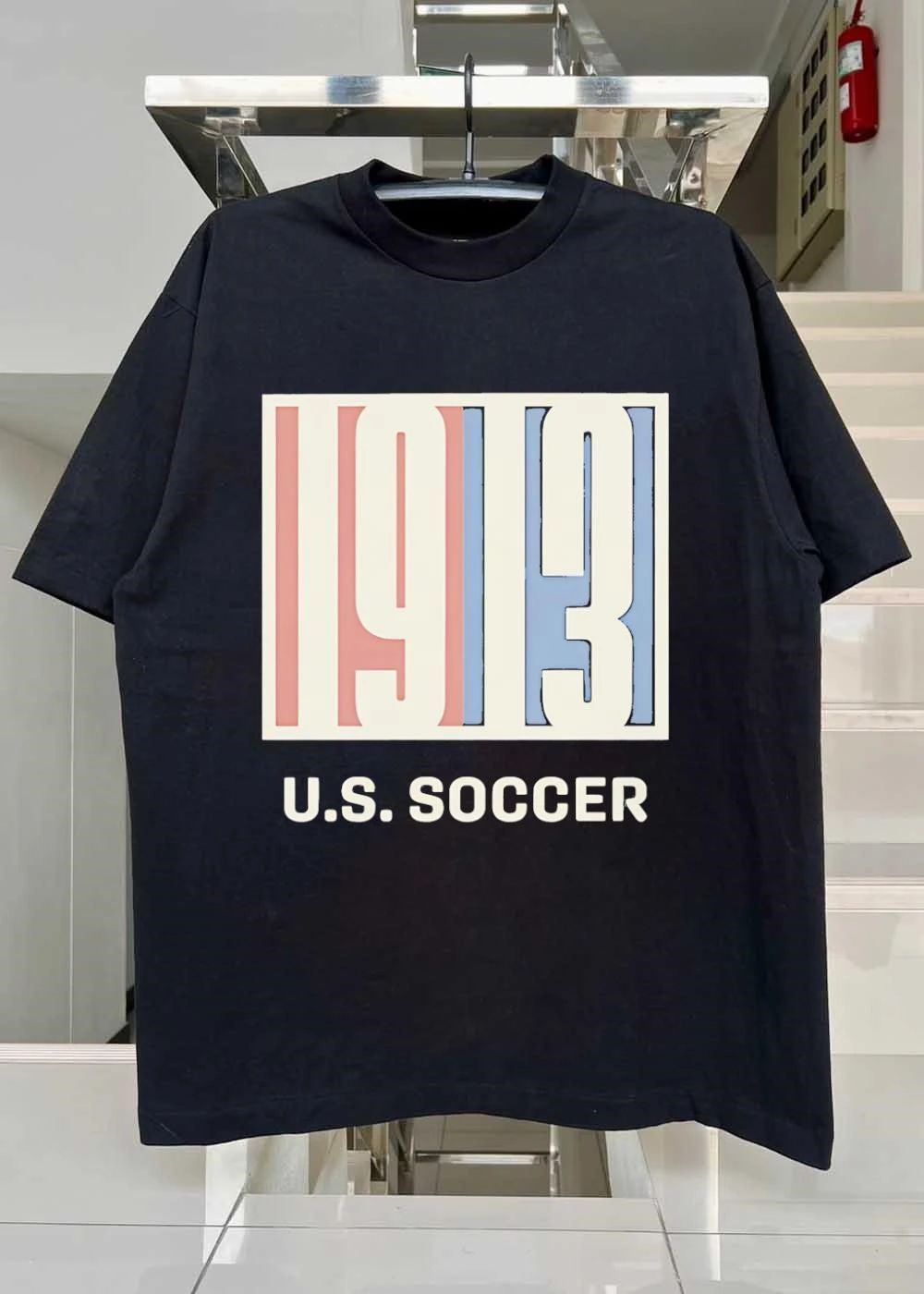 US Soccer 1913 Established Heritage Logo Crewneck T-Shirt