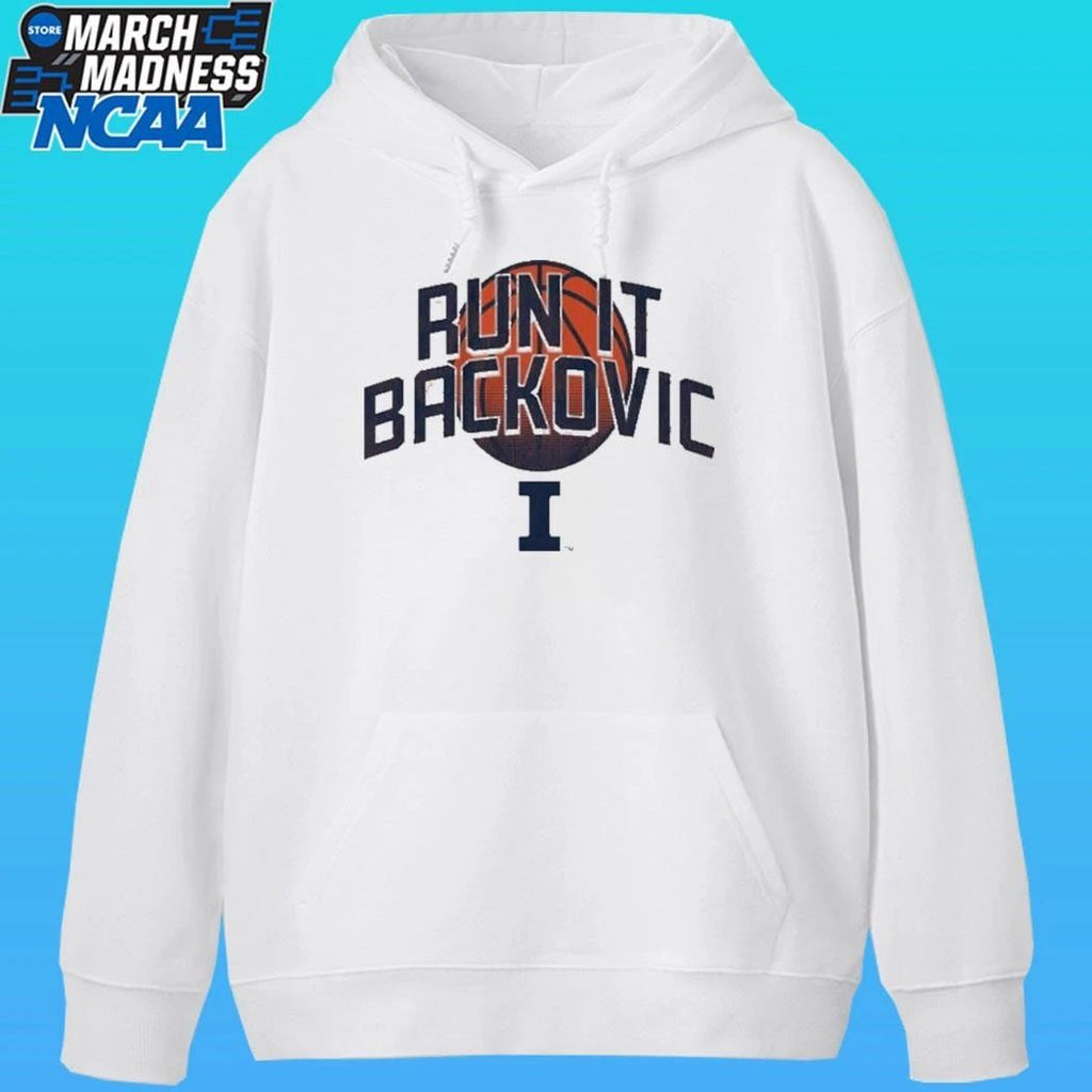 Illinois Basketball Run It Backovic Shirt