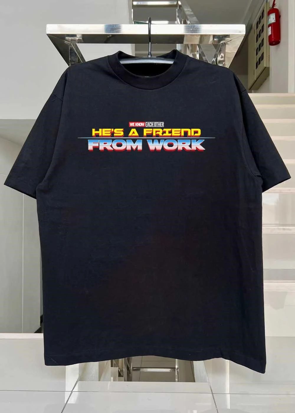 We Know Each Other He’s A Friend From Work Thor Ragnarok Shirt