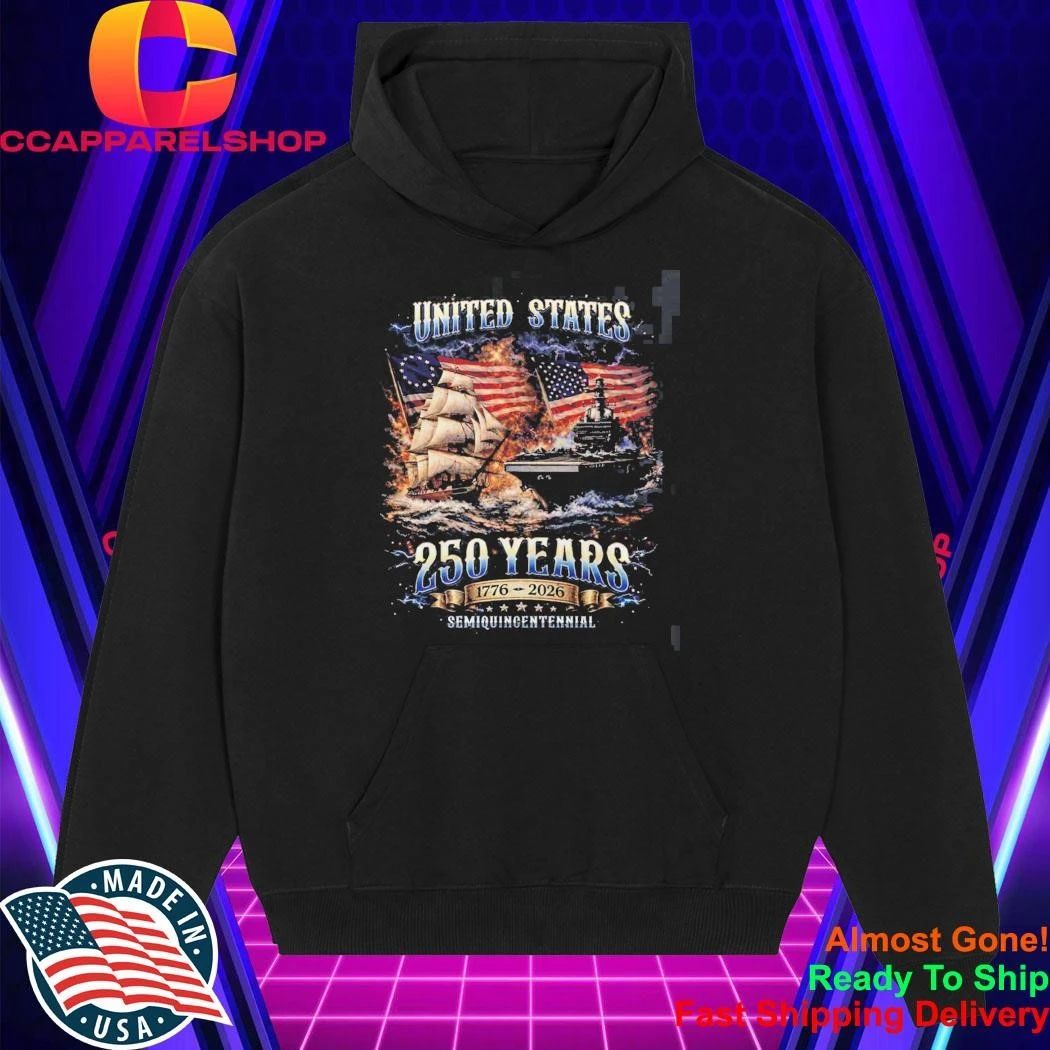 United States Of America USA 250 Anniversary 1776 2026 American Flag Semiquincentennial Vintage Shirt