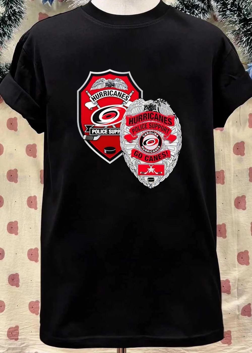 Hurricanes Police Support Carolina Go Canes T-Shirt