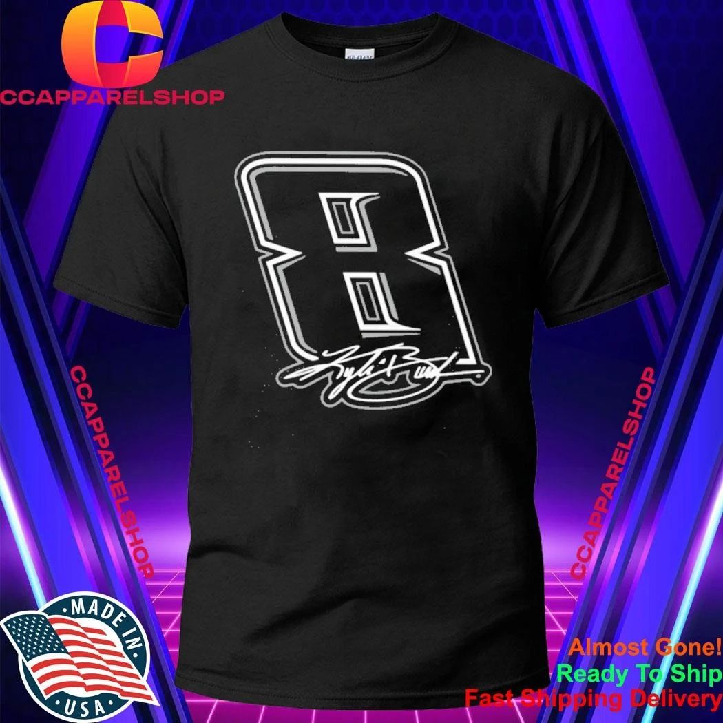 Kyle Busch Black No 8 Shirt