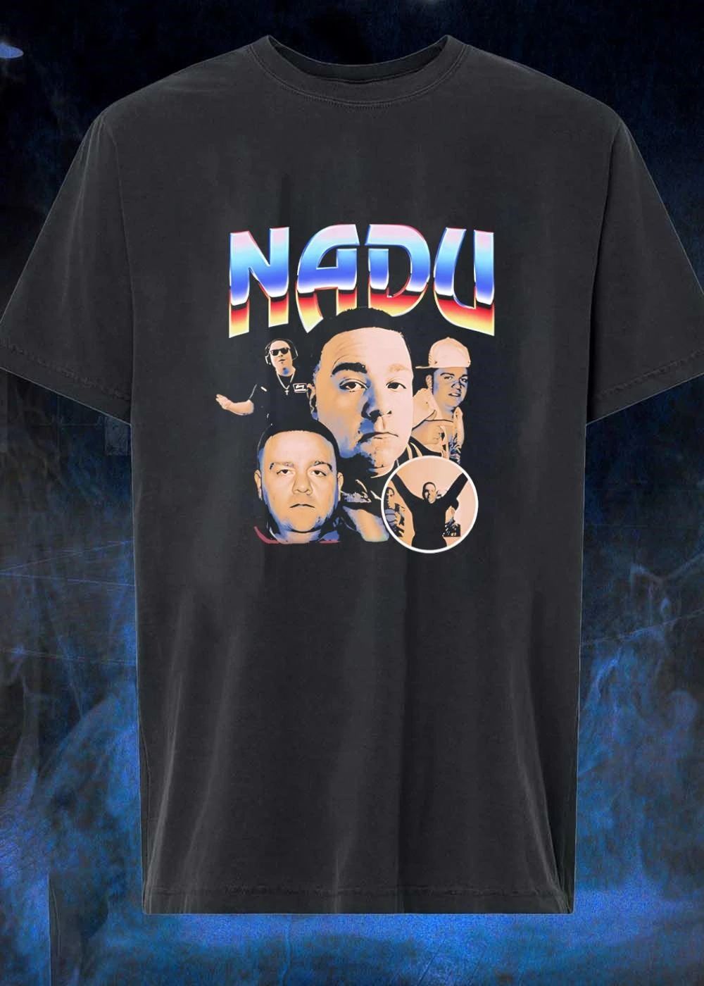 Nadu Tribute Collage Print Men’s Graphic shirt