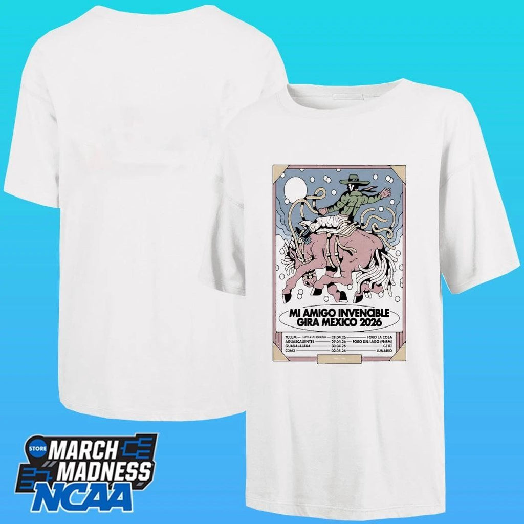 Mi Amigo Invencible 2026 Gira Mexico Tour Poster Shirt