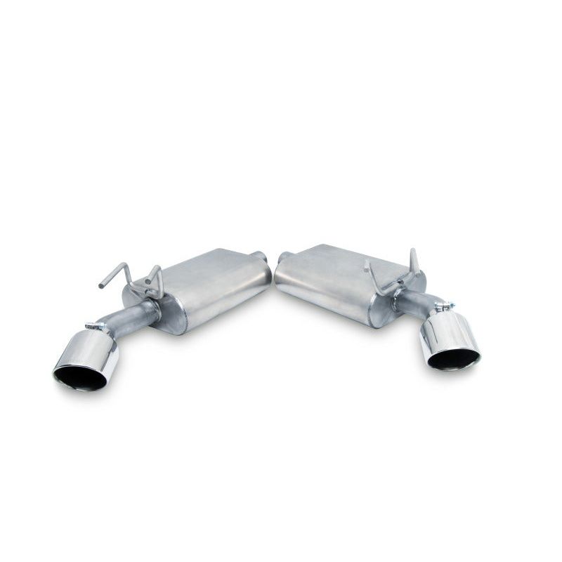 Gibson 10-15 Chevrolet Camaro LS 3.6L 2.25in Axle-Back Dual Exhaust – Stainless