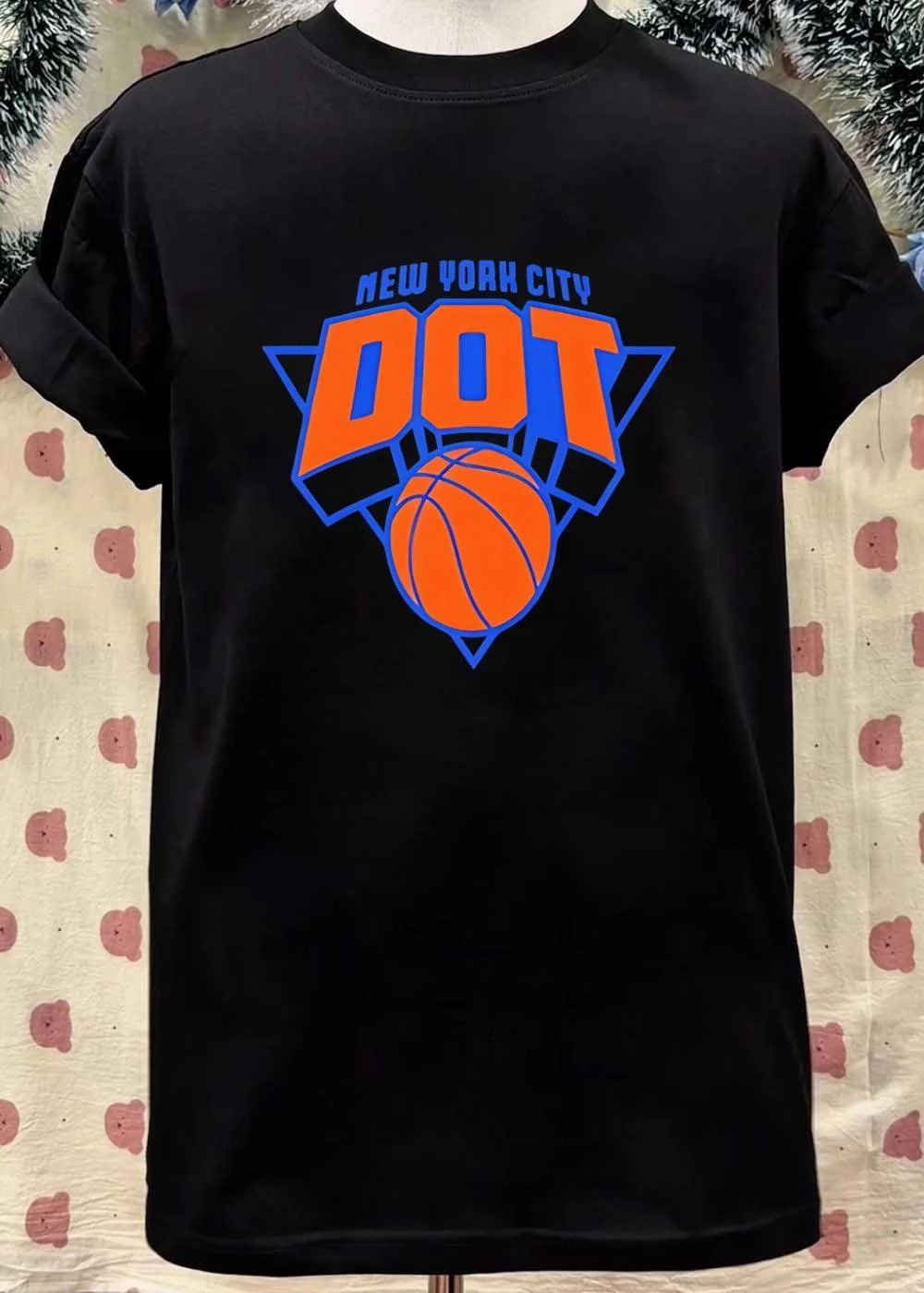 NYC DOT Basketball New York City DOT Logo T-Shirt
