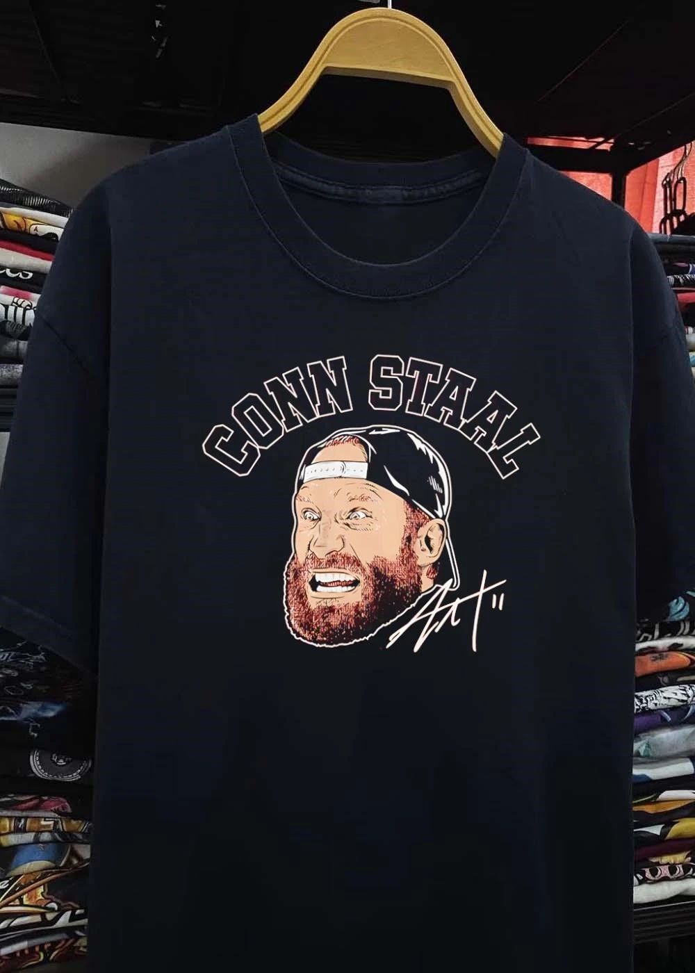 Conn Staal Eric Staal Carolina Hurricanes signature shirt