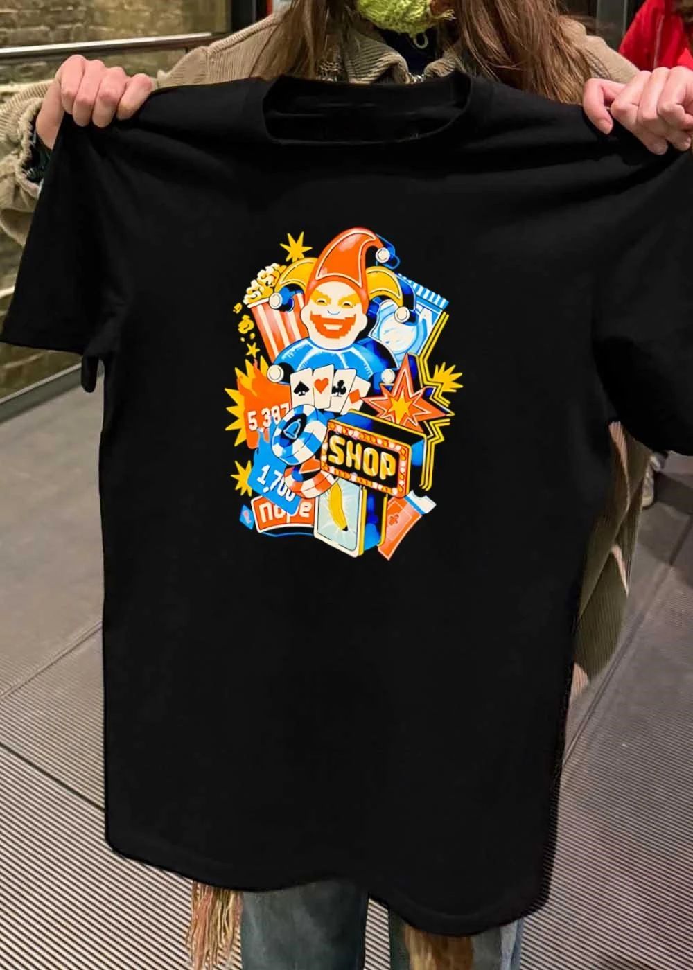 Jester Gambling Fun 5387 1700 Nope Shop Banana T-Shirt