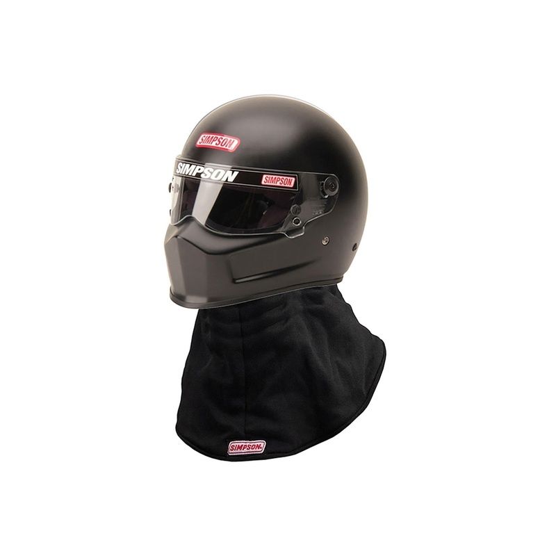 Simpson Racing Drag Bandit Racing Helmet – XX-Large – Matte Black