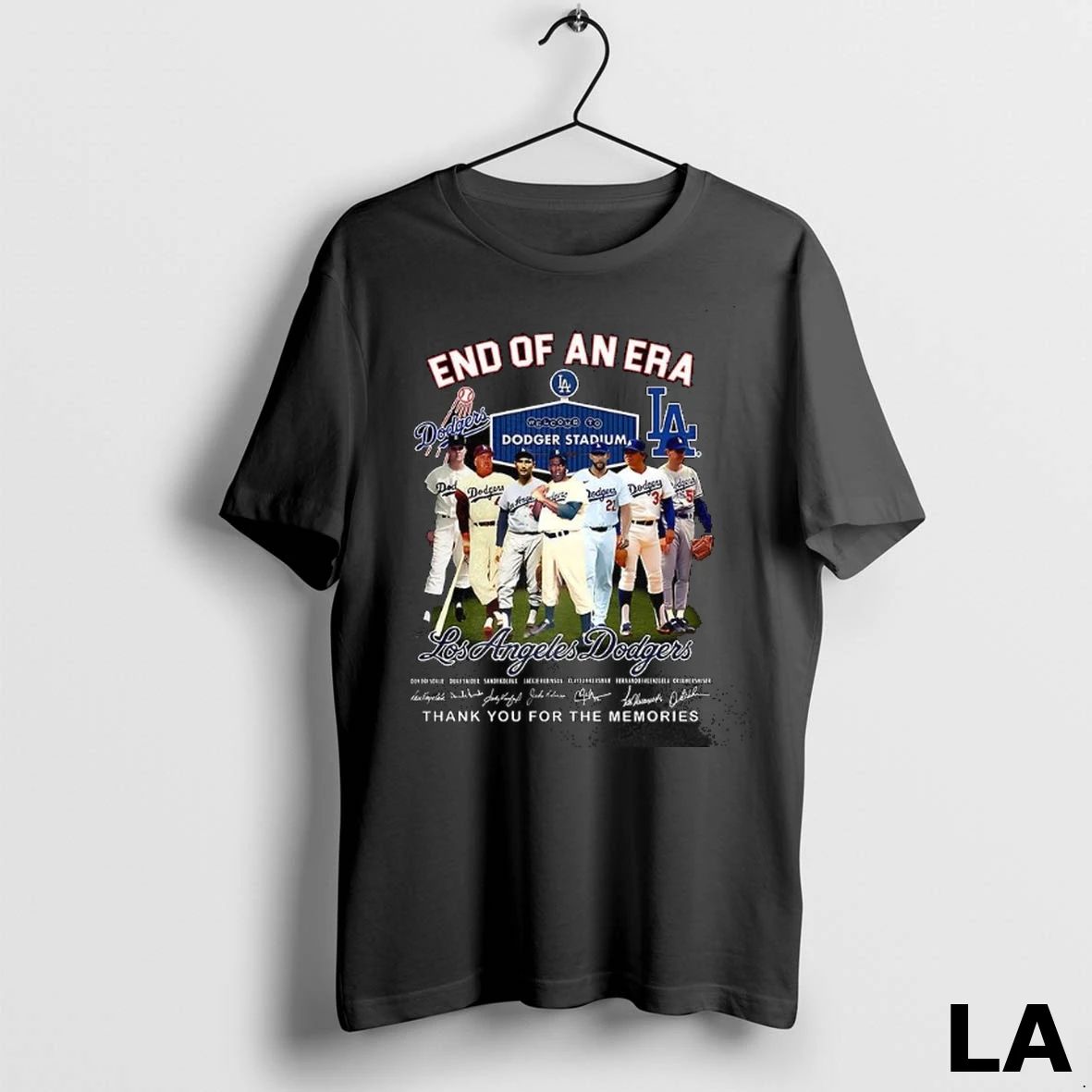 Original Los Angeles Dodgers Legend End Of An Era Signature