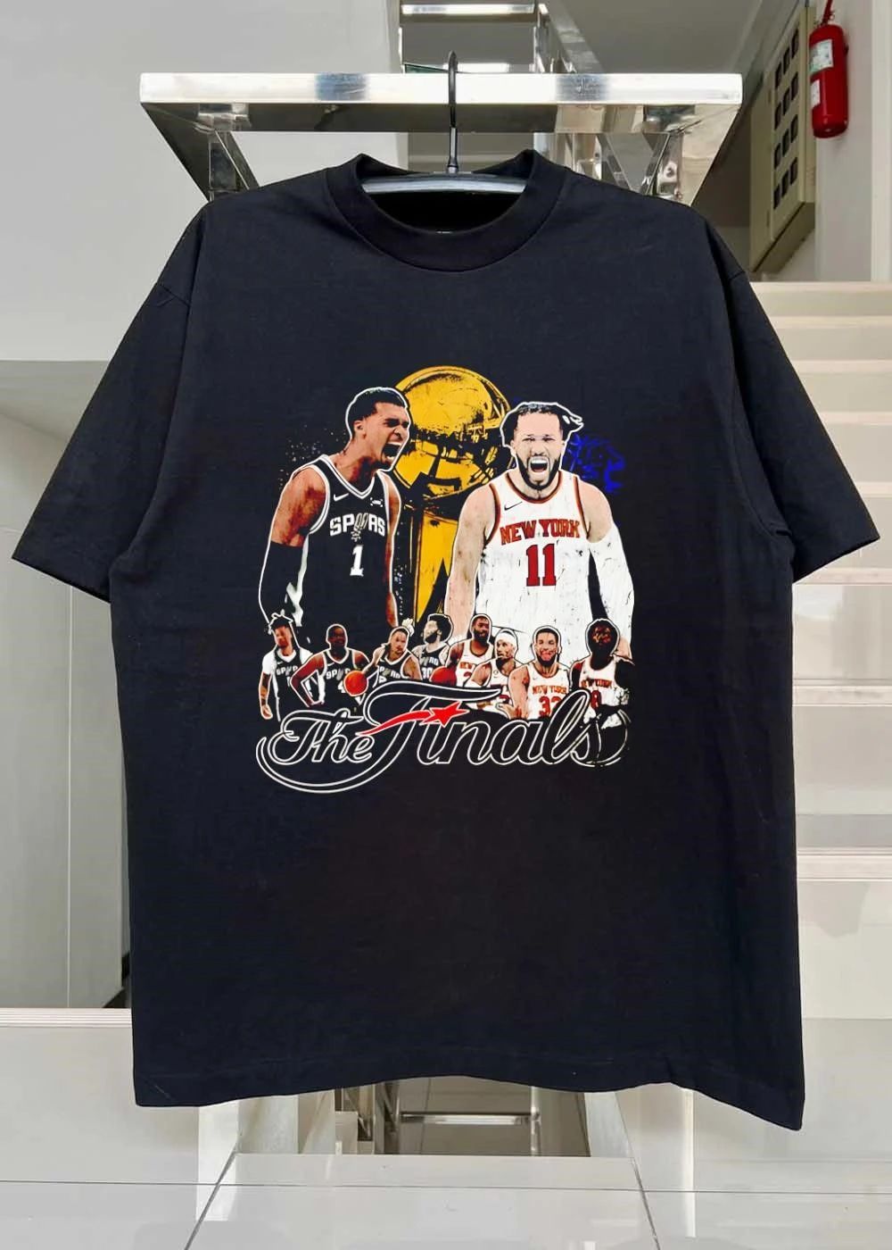The Finals Victor Wembanyama Jalen Brunson Spurs Knicks T-Shirt