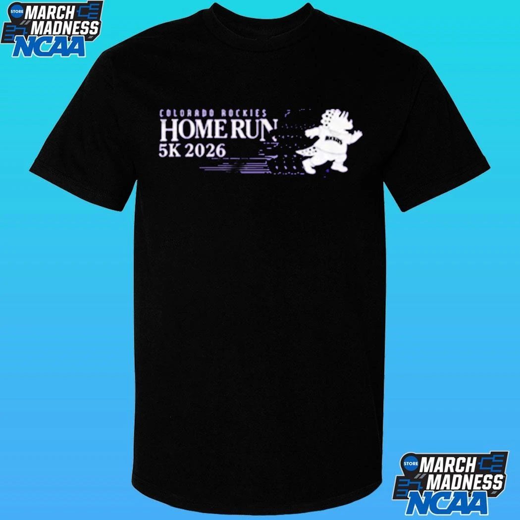 Colorado Rockies Home Run 5k 2026 Shirt
