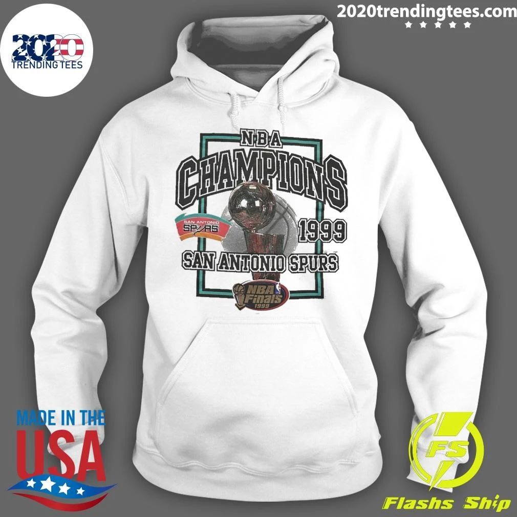 NBA Finals Champs 1999 San Antonio Spurs Reprint Vintage Shirt