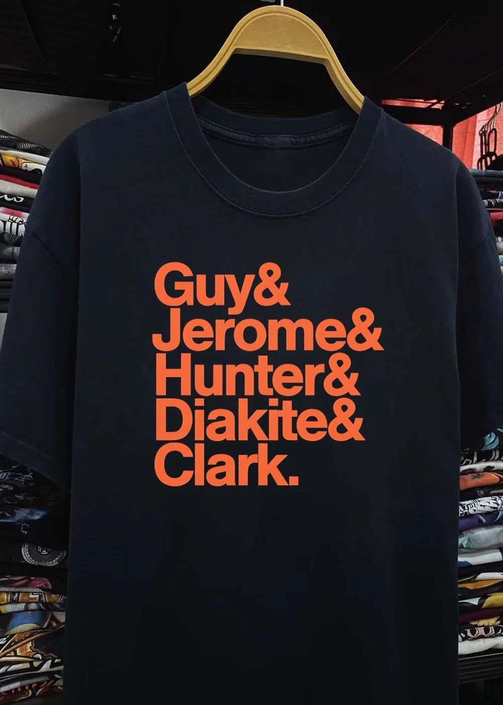 Guy Jerome Hunter Diakite Clark and Shirt