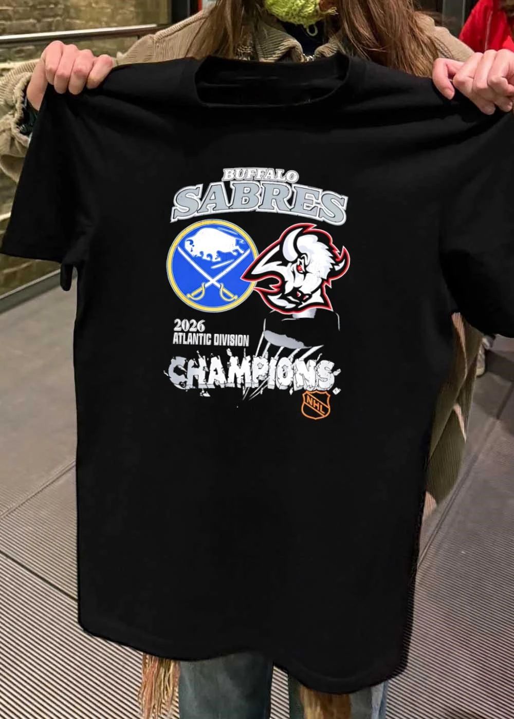 Better Than You Buffalo Sabres 2026 Atlantic Division Champions NHL T-Shirt