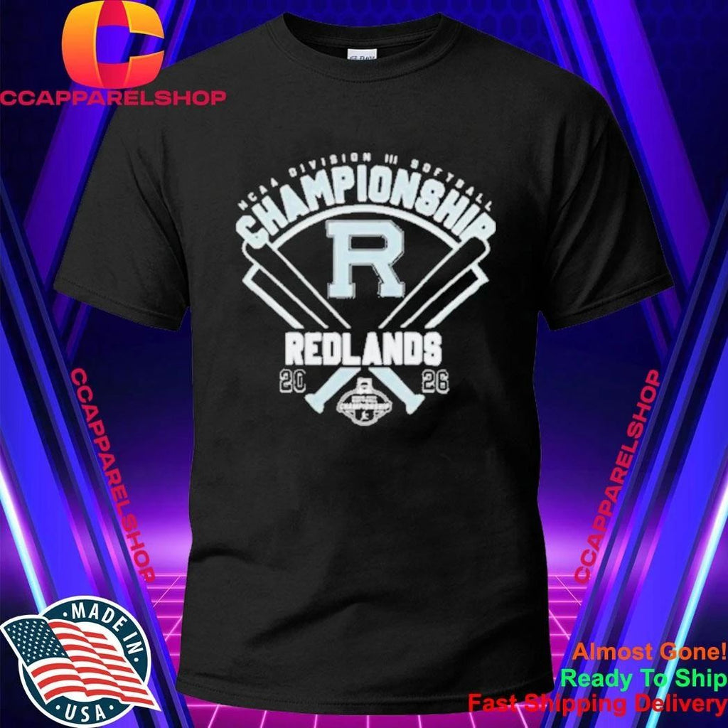 2026 NCAA Division III Softball Championship Redlands Bulldogs Shirt