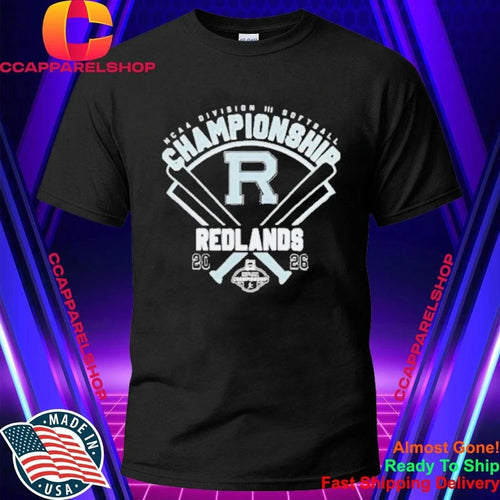 2026 NCAA Division III Softball Championship Redlands Bulldogs Shirt