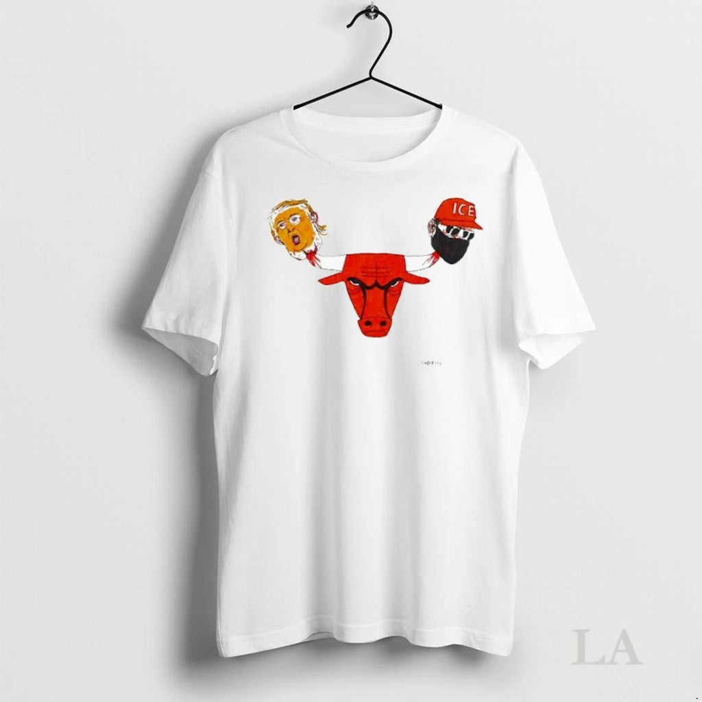 Original Trump Ice Chicago Bulls Head