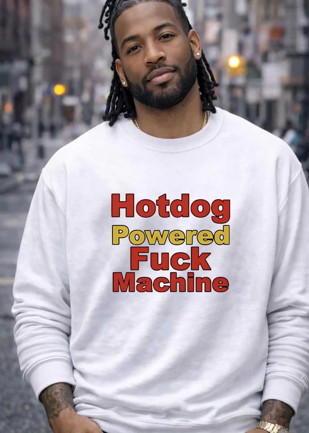 Hotdog Powered Fuck Machine shirt
