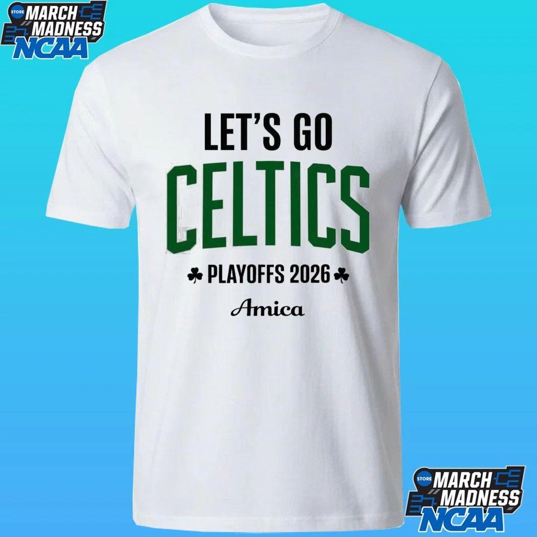 Let’s Go Celtics Basketball Playoffs 2026 Shirt