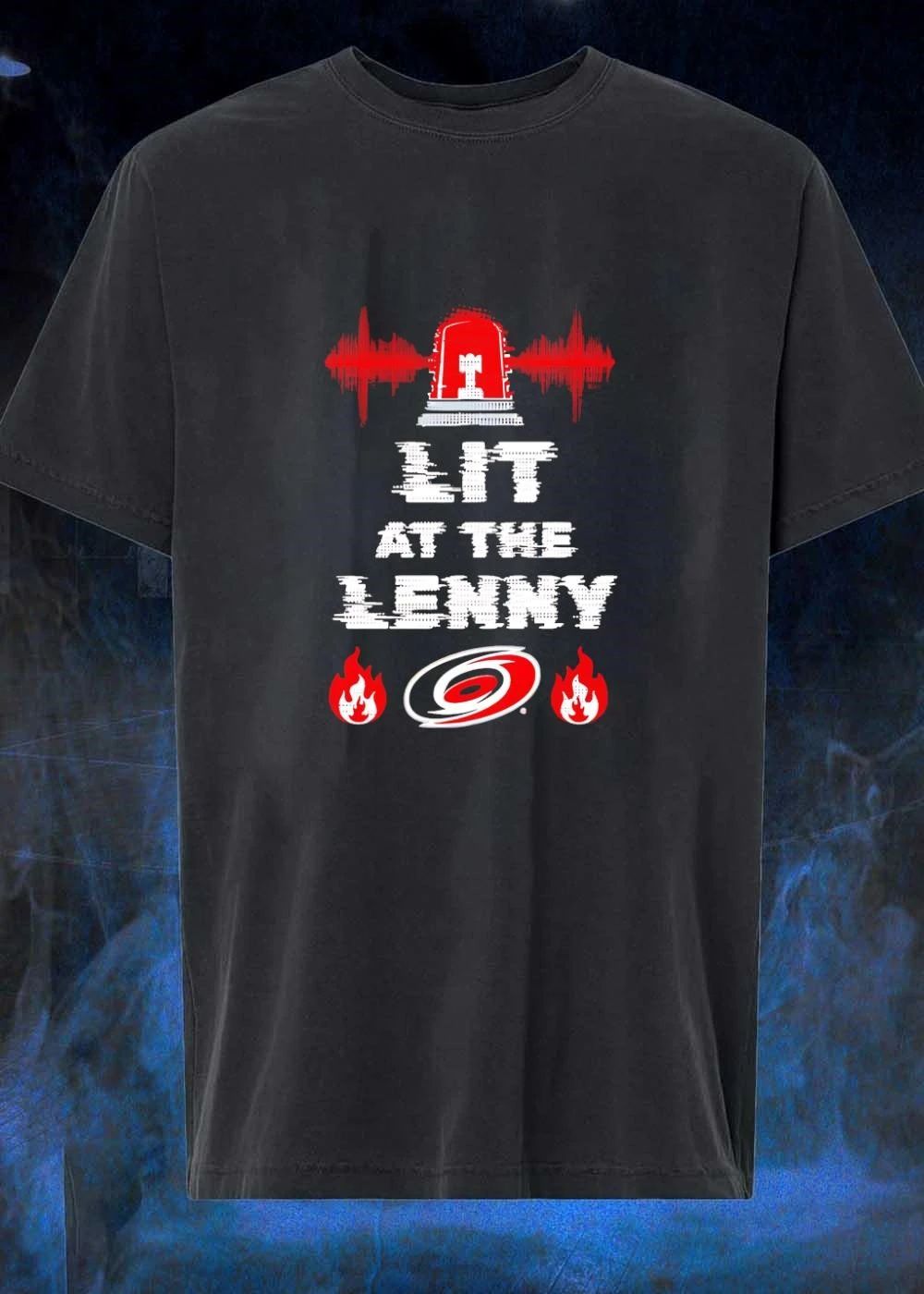 Lit at the Lenny Carolina Hurricanes T-Shirt