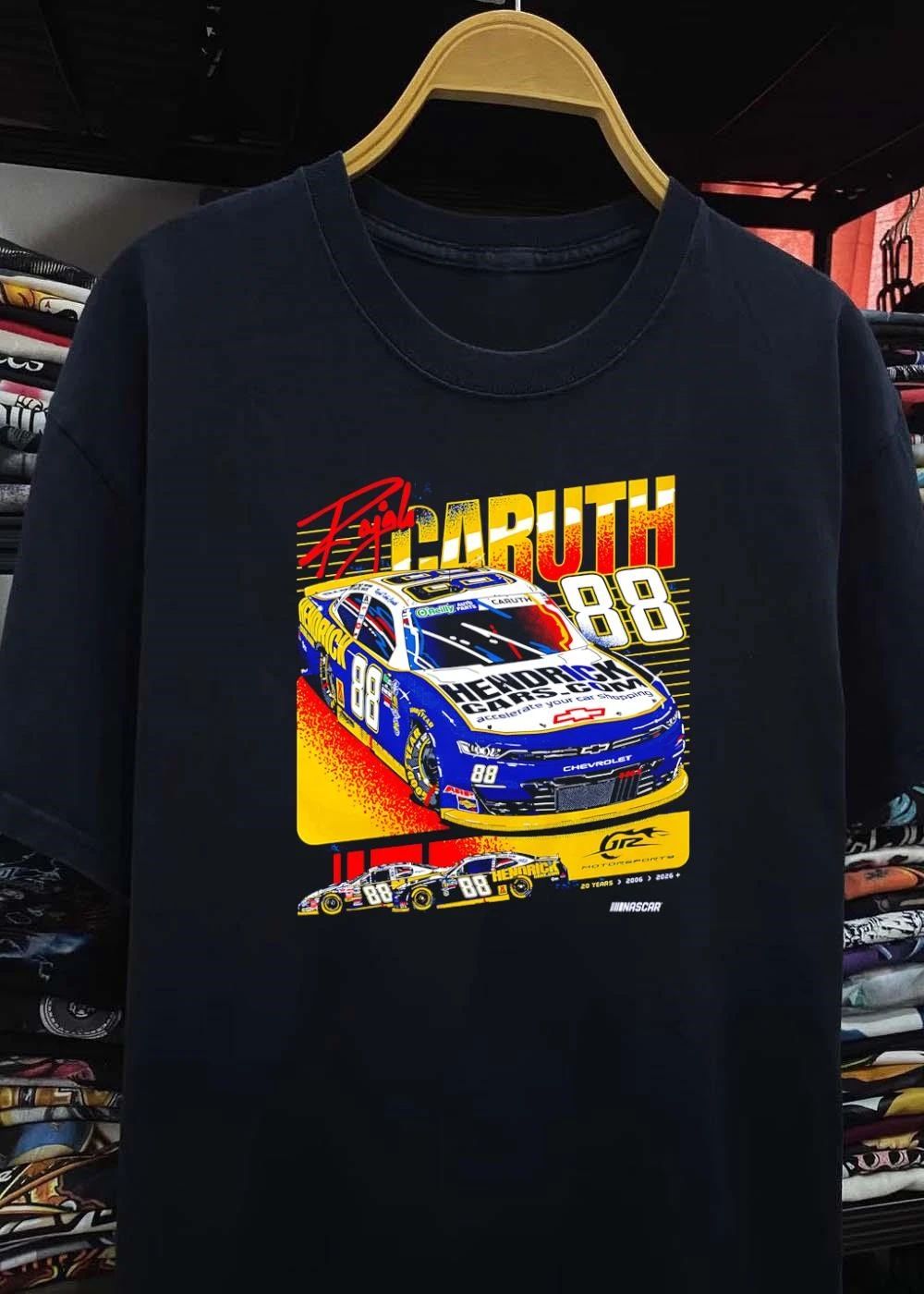 Ralph Caruth 88 Hendrick Cars.com accelerate your car shopping Chevrolet Motorsports NASCAR shirt