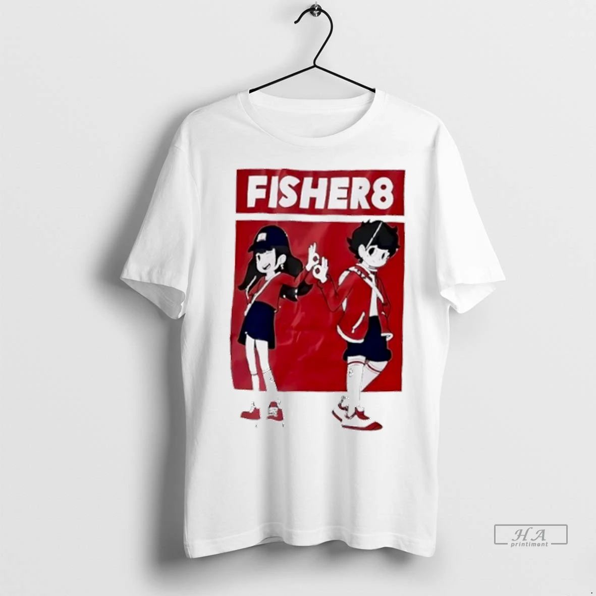 Trendy Officials Fisher8 Team Anime Cute Shirt Sweater