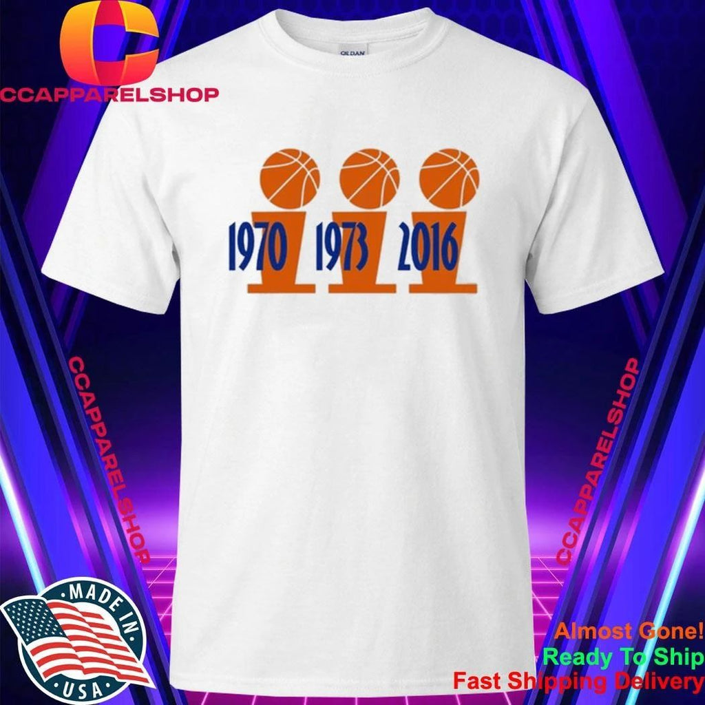 Three Championship Trophies 1970 1973 Finals 2026 Shirt