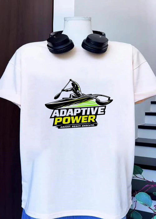 Adaptive Power Outrigger Paddler Kayak Adjust. React. Execute. 2026 Watersports Shirt