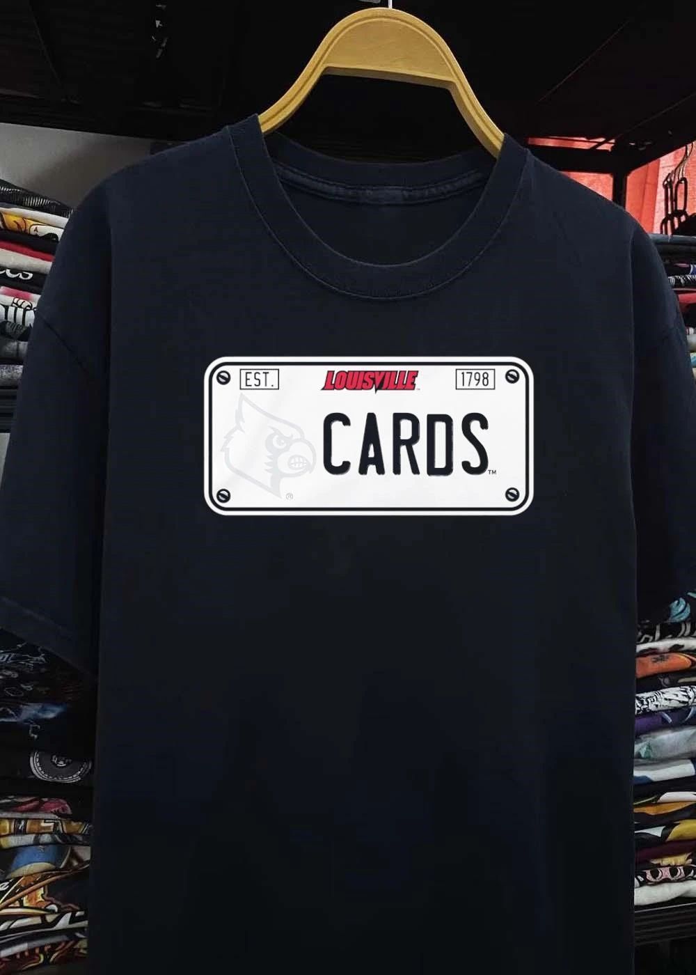 University of Louisville Apparel Est 1798 Cards Louisville T-Shirt