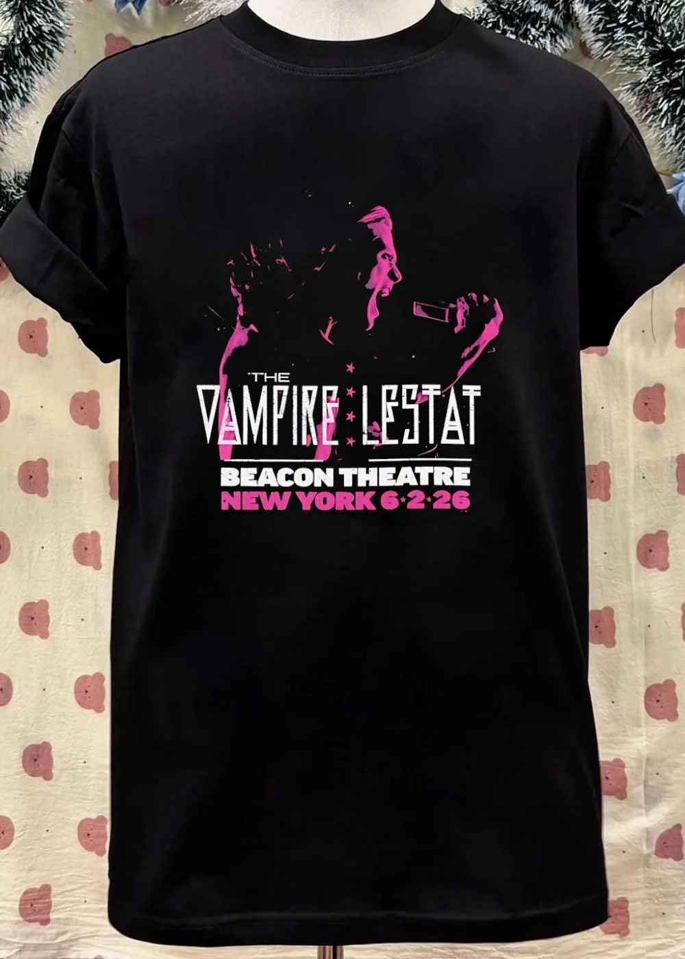 The Vampire Lestat Beacon Theatre New York 6 2 26 Concert Music T-Shirt