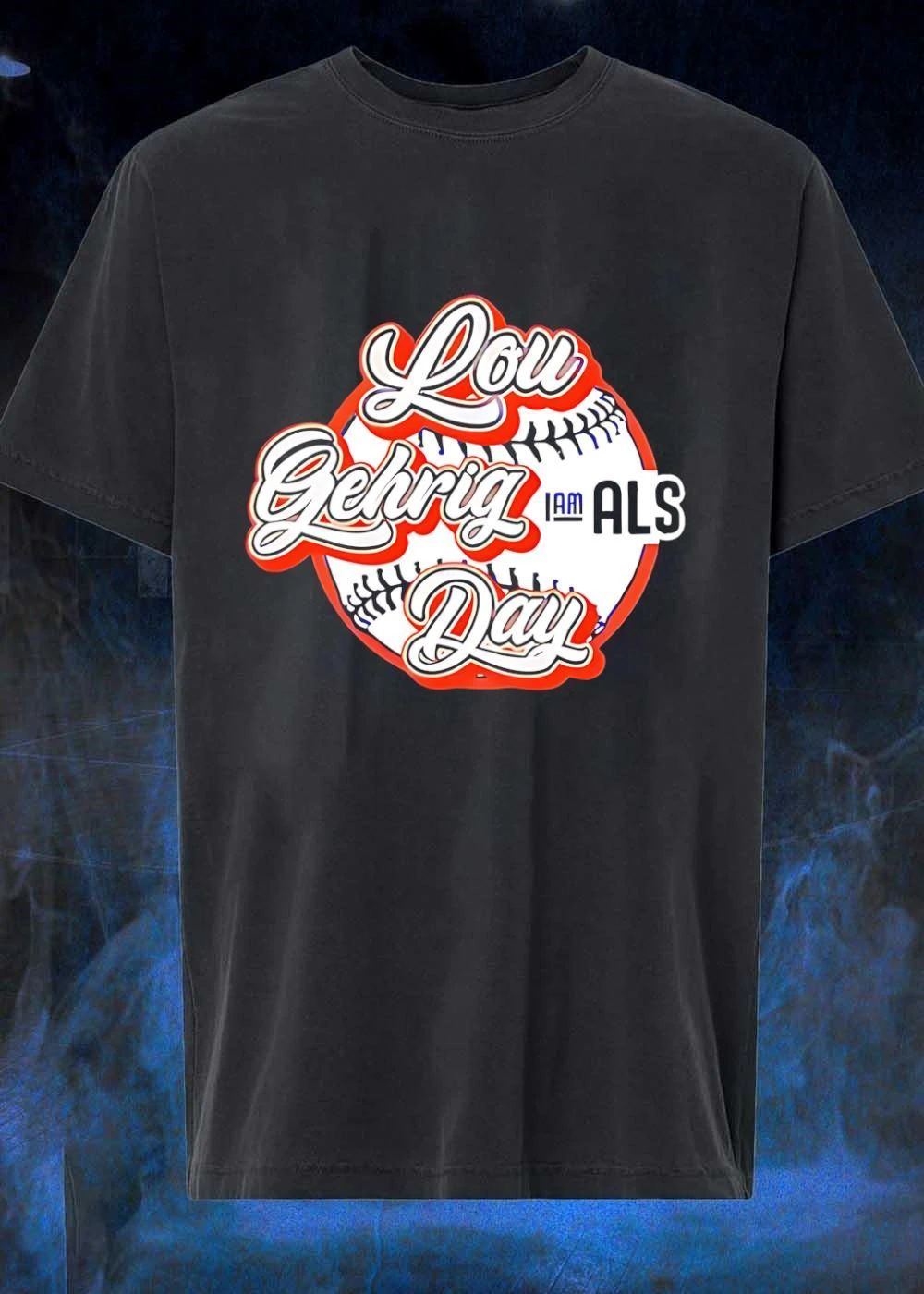 Lou Gehrig Day Als baseball shirt