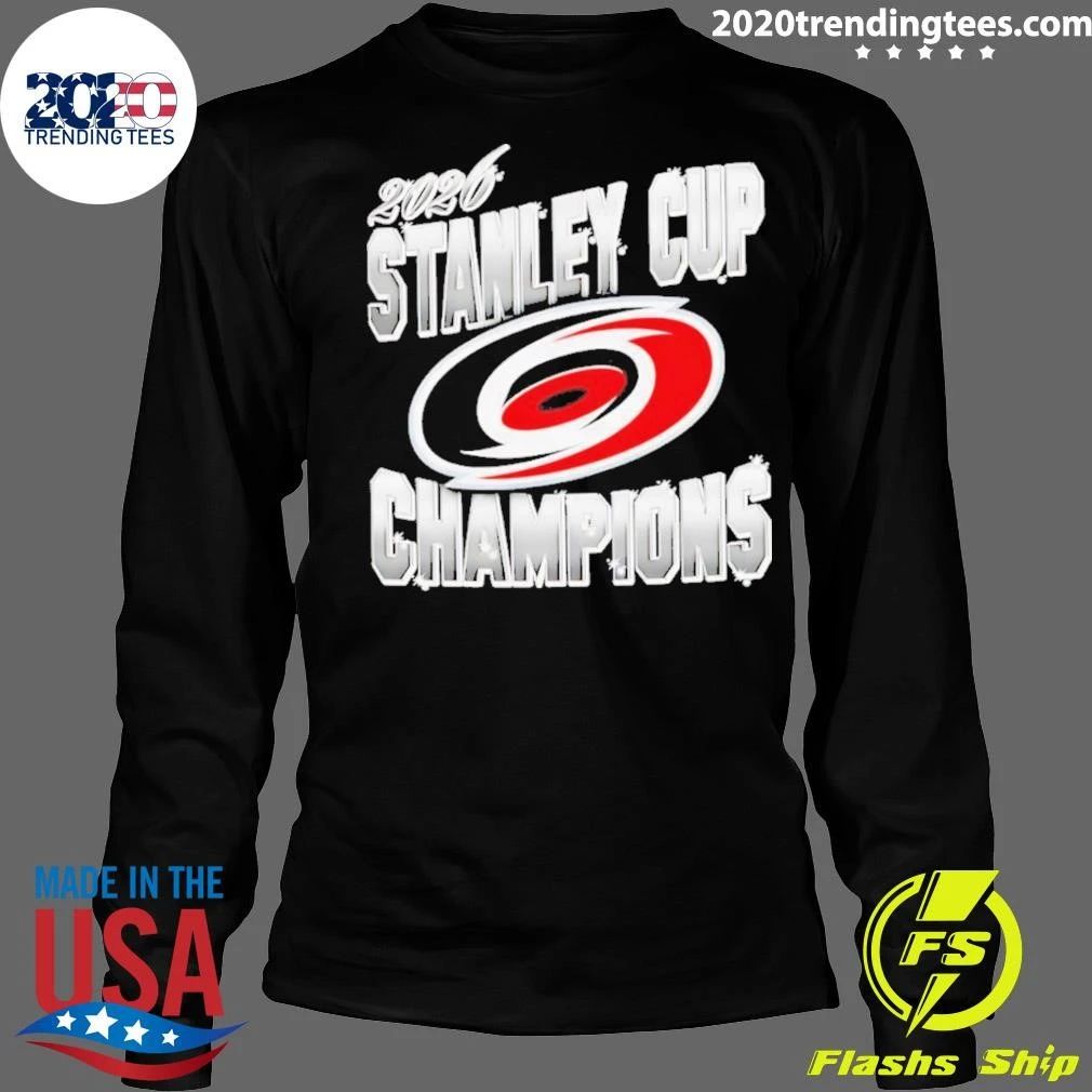 Carolina Hurricanes 2026 Stanley Cup Champions Logo Shirt