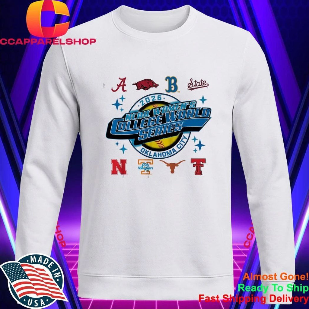2026 Women’S College World Series Field Shirt