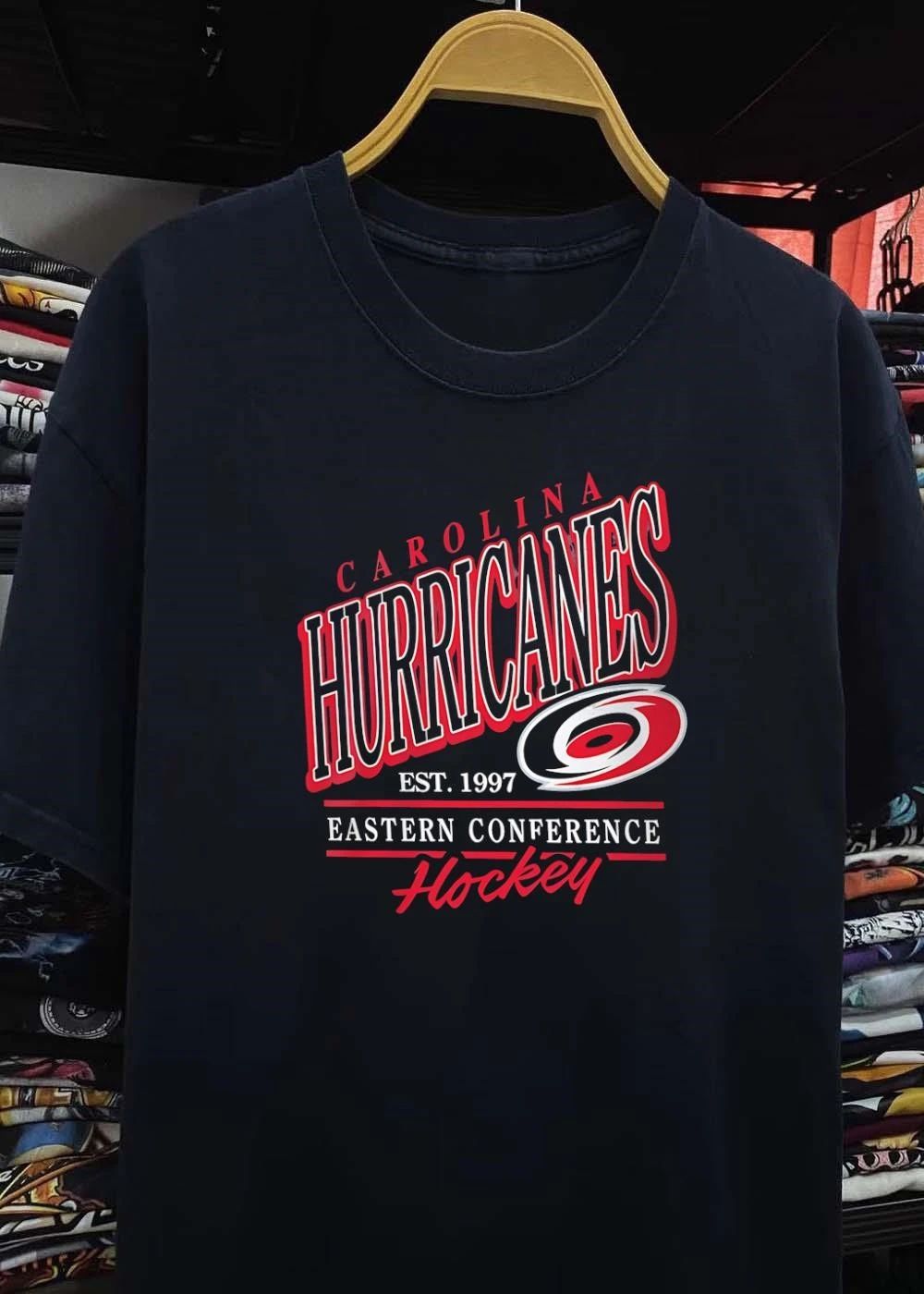 Carolina Hurricanes T-Shirt’ Carolina Hurricanes Est 1997 Eastern Conference Hockey