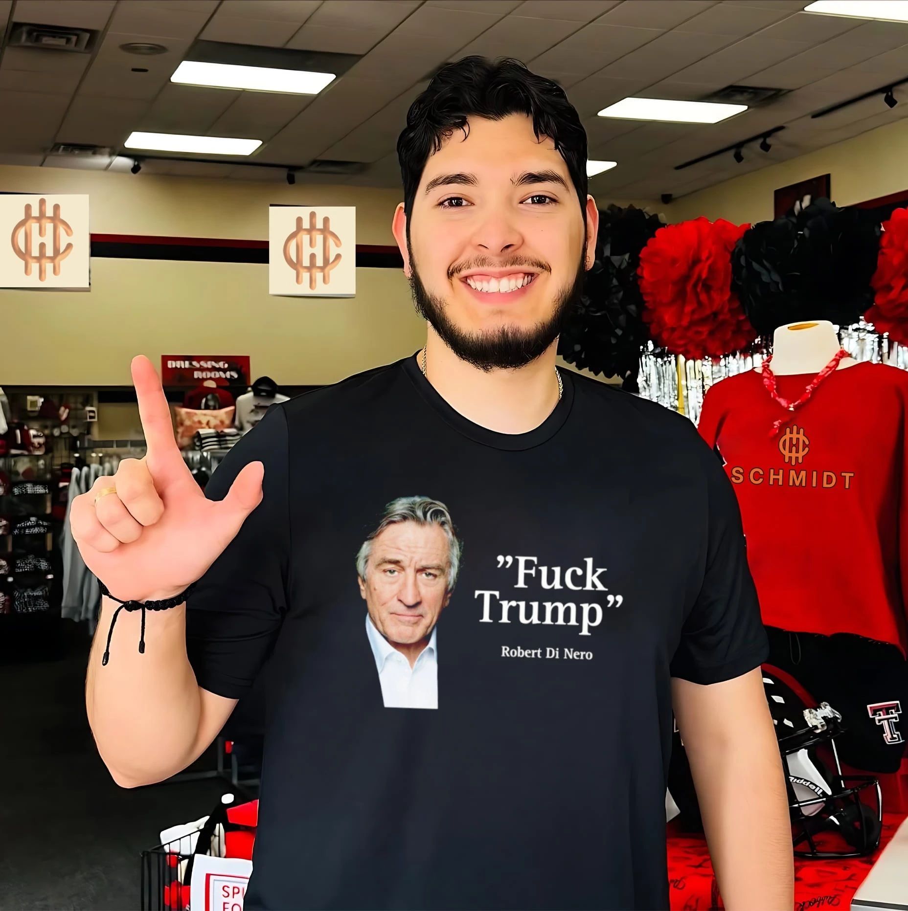 Robert De Niro Fuck Trump Quote Celebrity Protest shirt