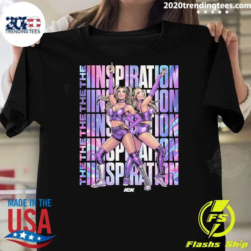 AEW The IInspiration Cassie Lee and Jessica McKay Graphic Series Shirt