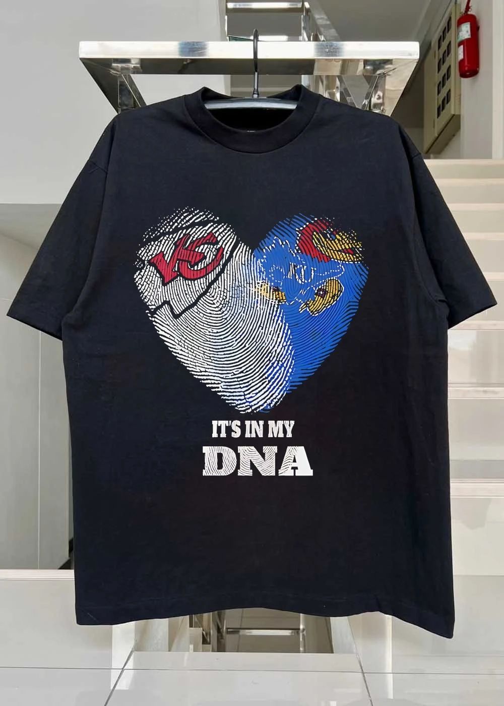 It Is in My DNA Kansas City Chiefs KU Jayhawks T-Shirt