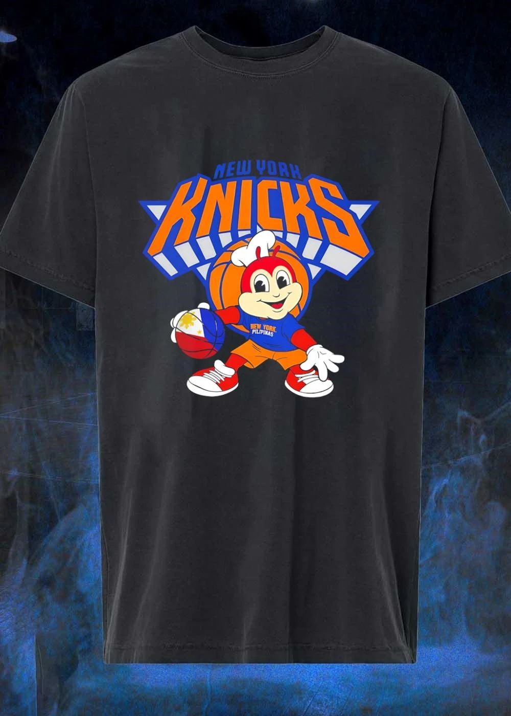 Jollibee Playing Basketball New York Pilipinas Knicks Shirt