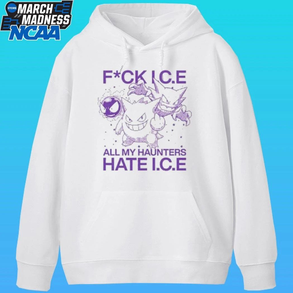 Okami Jpg Fuck Ice All My Haunters Hate Ice Shirt