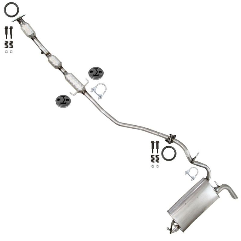 2009-2013 Toyota Matrix 1.8L Stainless Steel Catalytic and Muffler Assembly Kit – EPA Approved