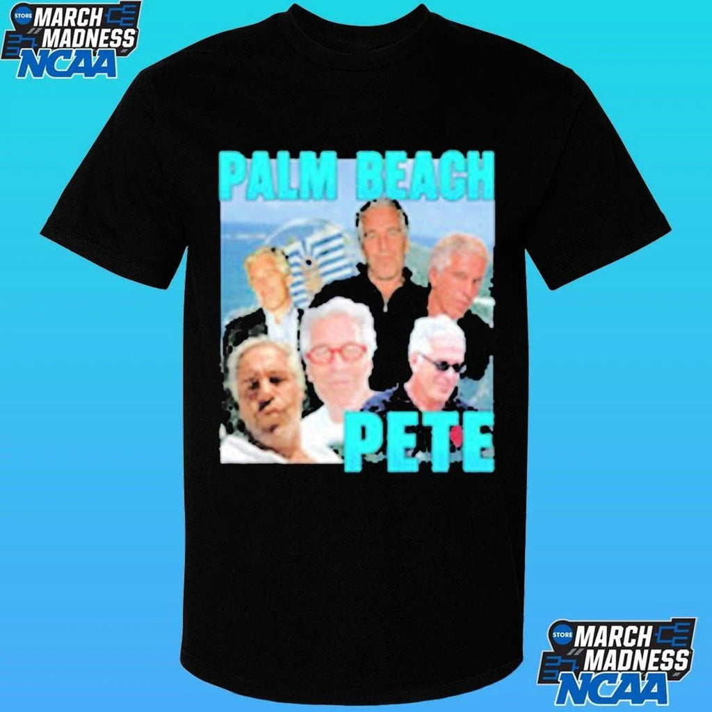 Palm Beach Pete Jeffrey Epstein Meme Parody Shirt