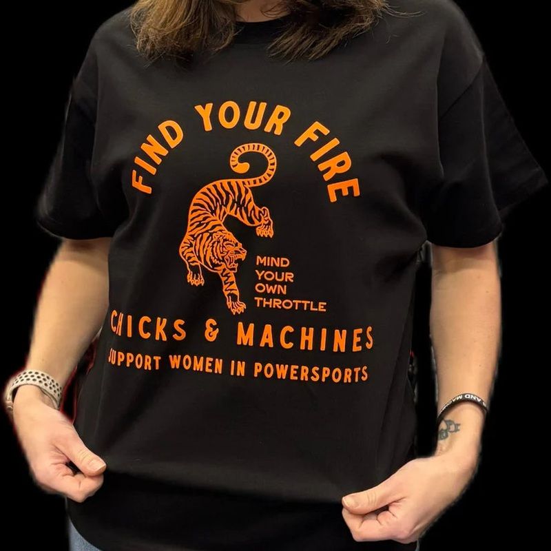 T-Shirt Noir- Find your fire