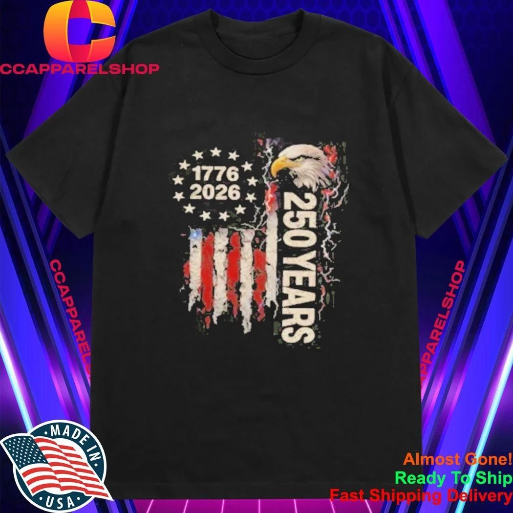 Bald Eagle USA 250 Anniversary Shirt